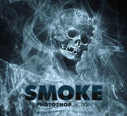 极品PS动作－腾云驾雾(含高清视频教程)：Smoke Photoshop Action